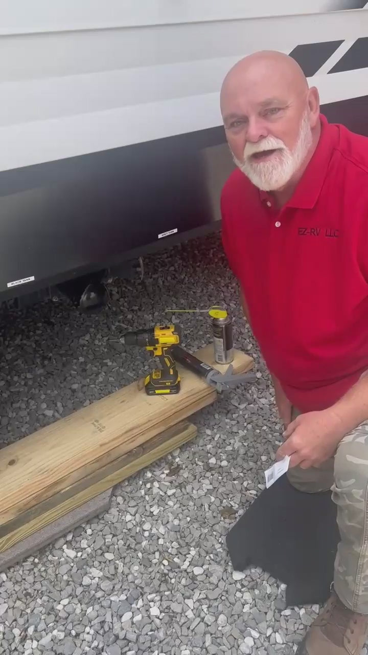 RV Sewer Cap Add-on Lever